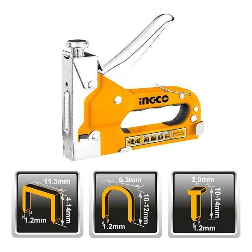 Ingco HSG1405 3in1 Staple Gun - KHM Megatools Corp. Ingco HSG1405 3in1 Staple Gun - KHM Megatools Corp.
